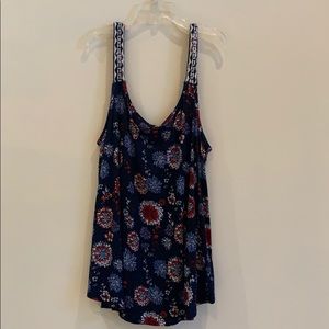 Floral Print Tank Top